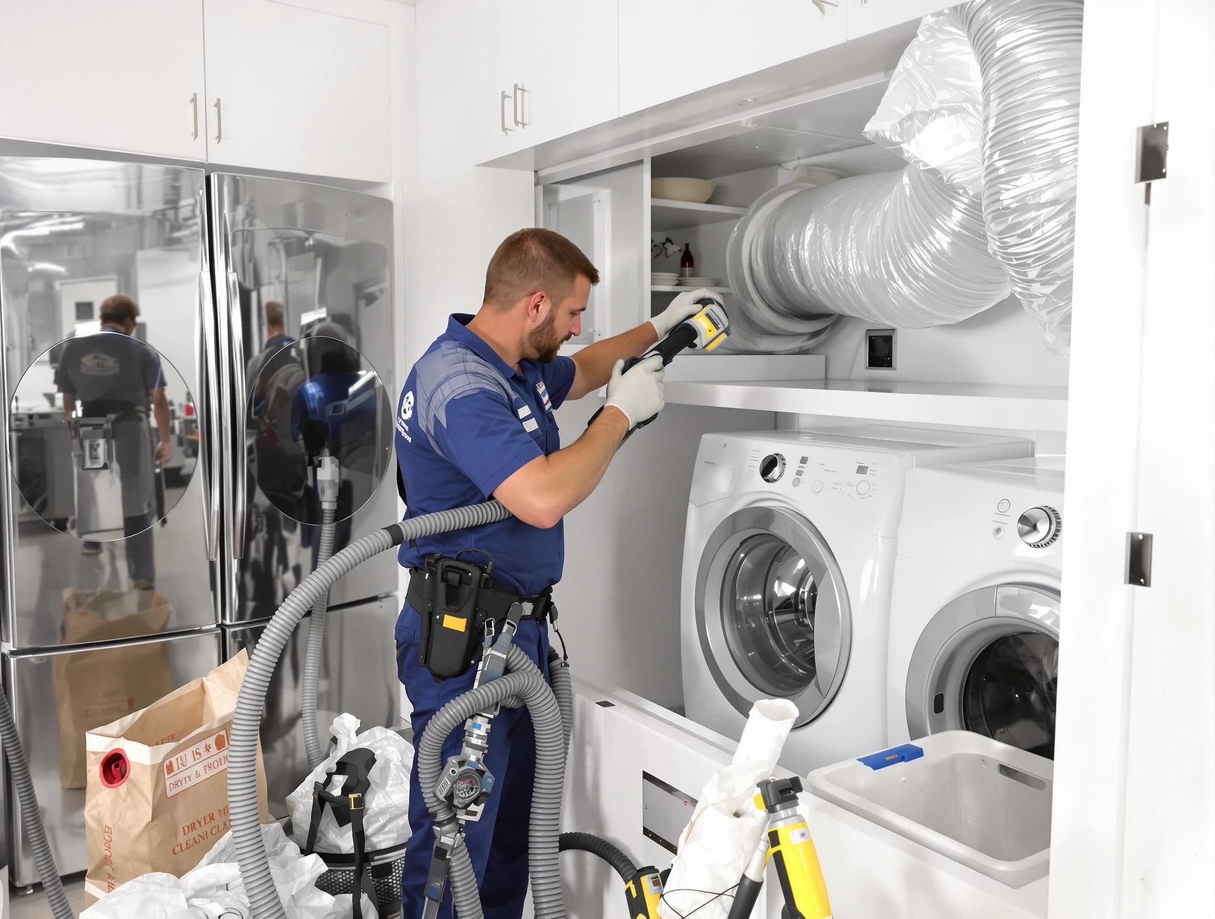Professional duct cleaning by Englewood Dryer Vent Cleaning in Englewood