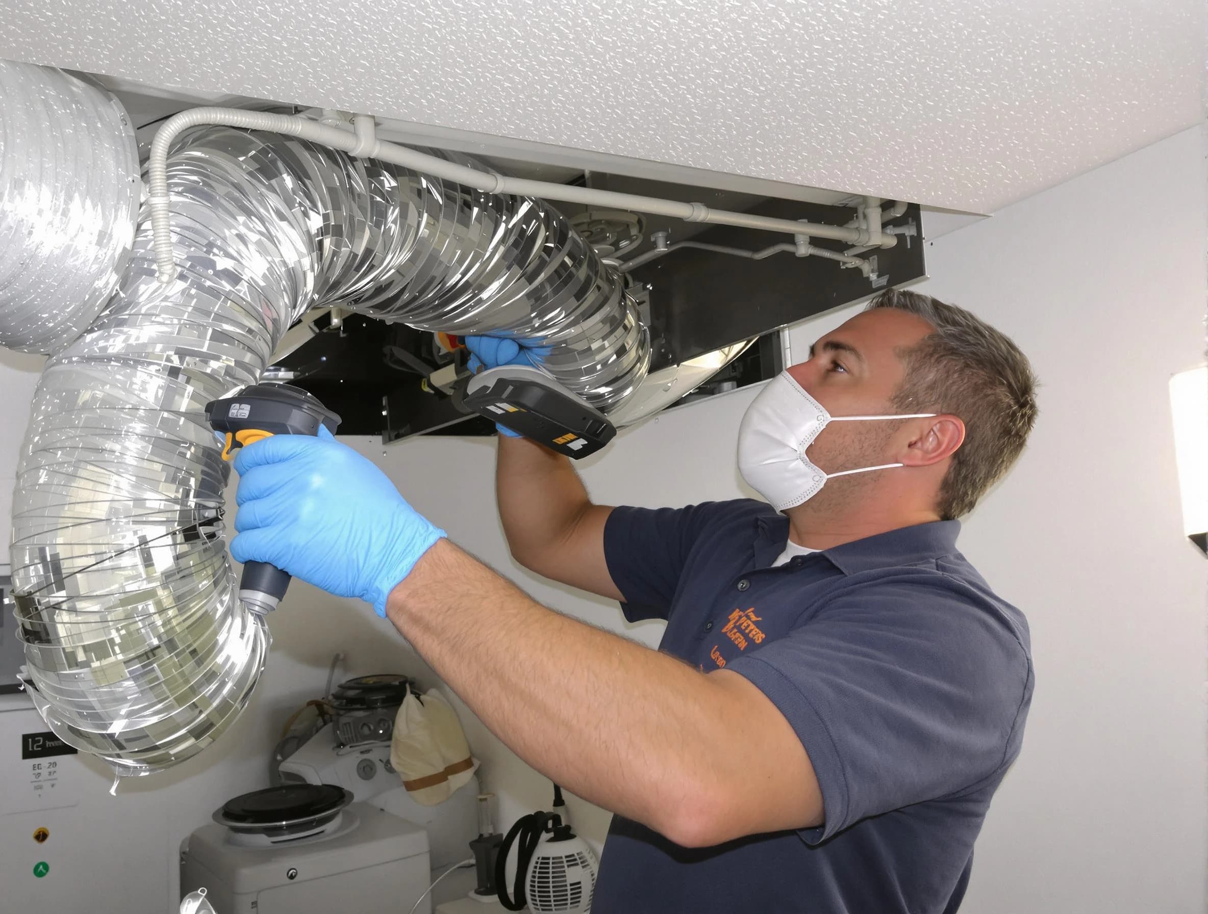 Englewood Dryer Vent Cleaning professional performing thorough residential dryer vent cleaning in Englewood