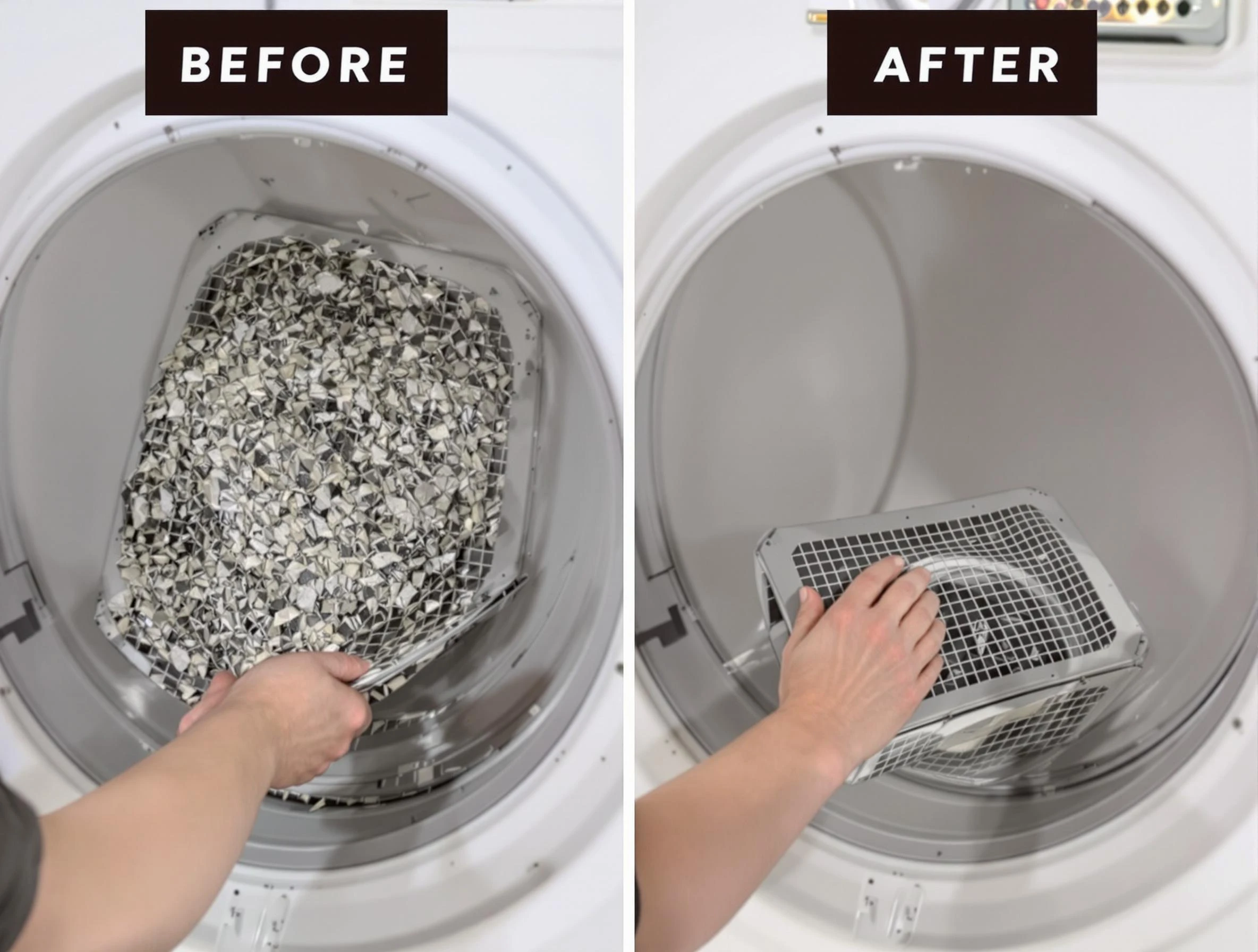 Professional lint trap cleaning by Englewood Dryer Vent Cleaning in Englewood