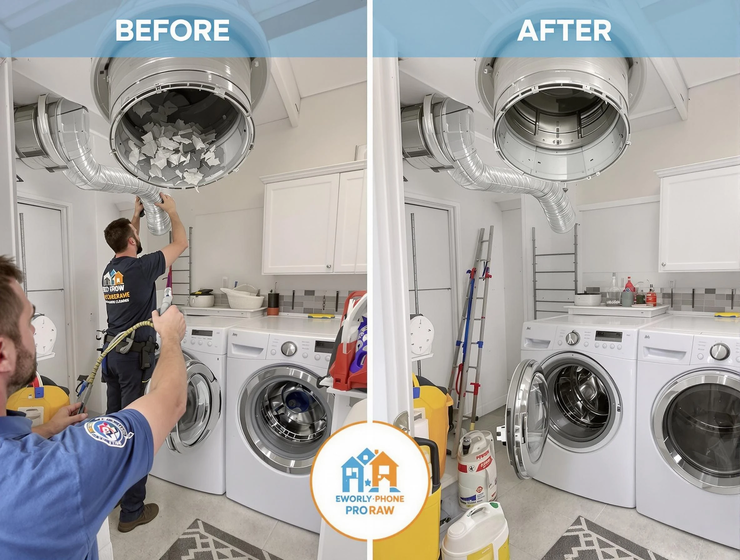Residential dryer vent cleaning by Englewood Dryer Vent Cleaning in Englewood